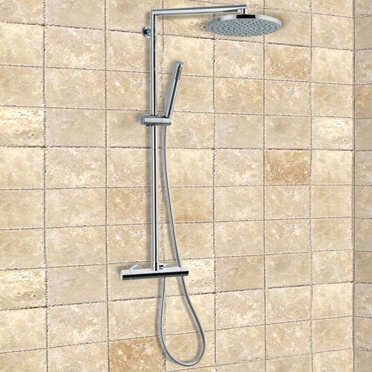 Remer NT37BXLUS Exposed Pipe Shower, Minimal Thermal Nameek's
